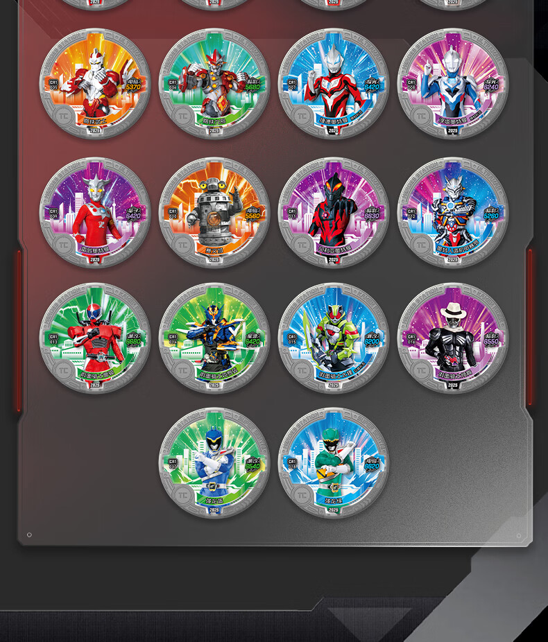 Galaxy Battle Hero Epoch Card Game Medal Superconducting Edition Ultraman Kamen Rider Toy Birthday Gift 12