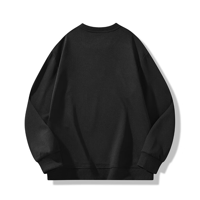 Huili Round Neck Sweatshirt for Men with Embroidery, Long-Sleeve T-Shirt, Printed Undershirt, Casual Trendy Jacket for Men in Spring And Autumn Seasons 13