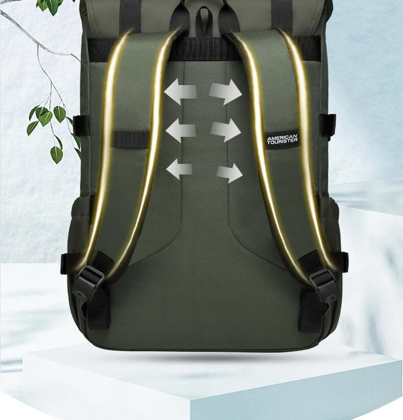 AMERICAN TOURISTER School Bag for Middle And High School Students, Boys And Girls Backpack with Large Capacity, Laptop Bag, Stylish NG8*001 2