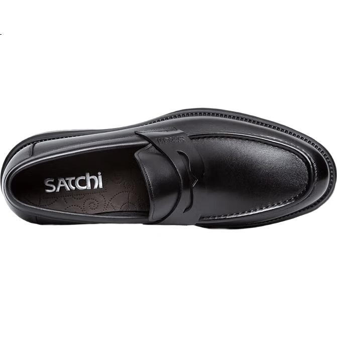 Мужские кожаные туфли SATCHI