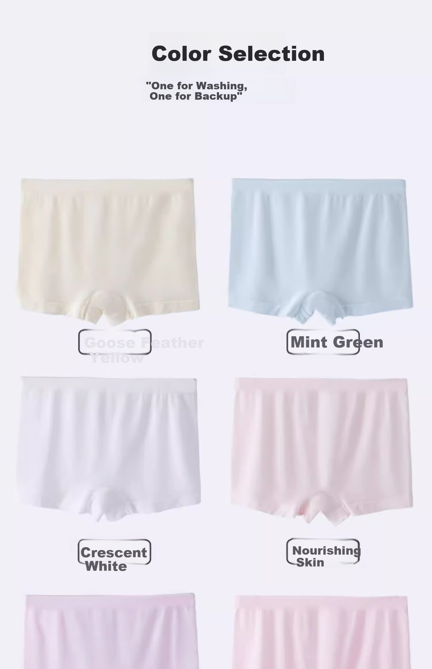 Hzasz Children's Modal Underwear, No Wedgie, No Waist Pinch, Girls' Boyshorts, Puberty Underpants, for Ages 6-12 Kids 17