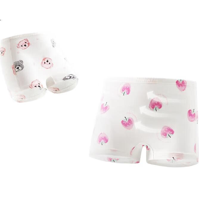 Комплект детского нижнего белья AIMER KIDS, боксеры из модала, антибактериальные, весна-лето, размер 110, белый с принтом