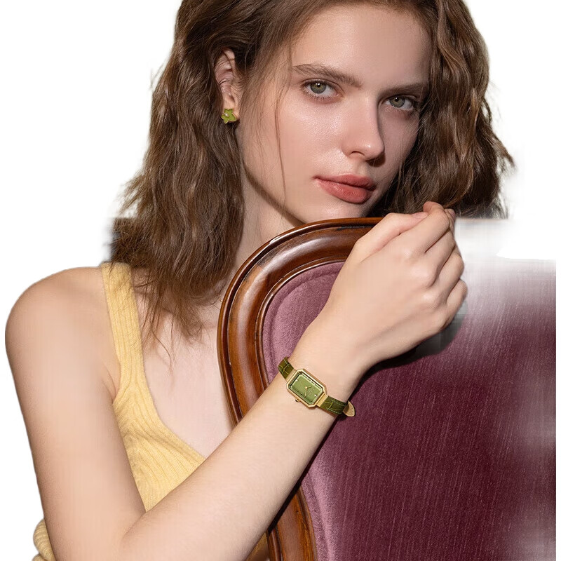 Женские часы Lola Rose, кварцевые, с зеленым агатовым циферблатом и стальным браслетом, модель LR2708