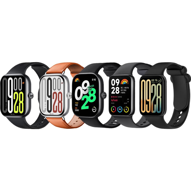 Ремешок KMaxAI для Xiaomi Band 9/8 Pro, Redmi Watch 6/5/4, магнитный, силиконовый, зеленый с черным