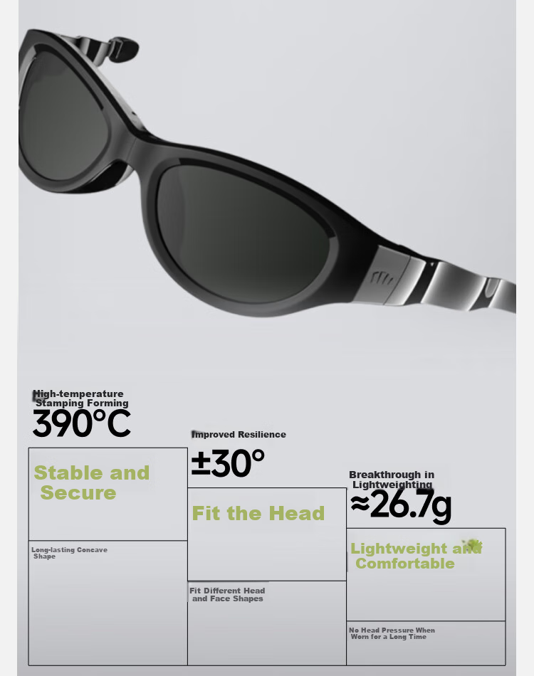 Beneunder Sunglasses for Men And Women, UV Protection, Cycling Glasses, Outdoor Beach Photography, Hair Styling, High Crown Contouring 6