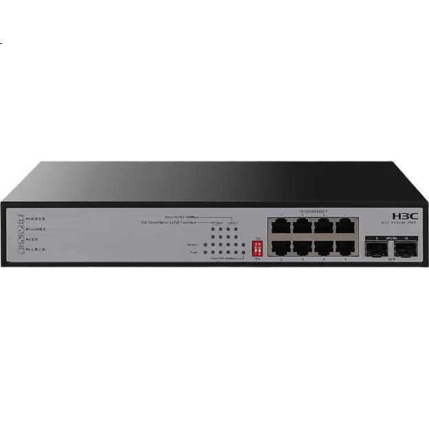 H3C S1210F-PWR - 10-портовый гигабитный PoE-коммутатор