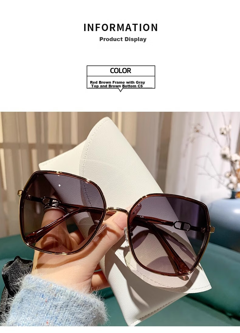 GOGOSOON 2025 New Women's Sunglasses, High-End UV Protection, Anti-Glare Driving Sunglasses, Can Be Fitted with Prescription Lenses 5