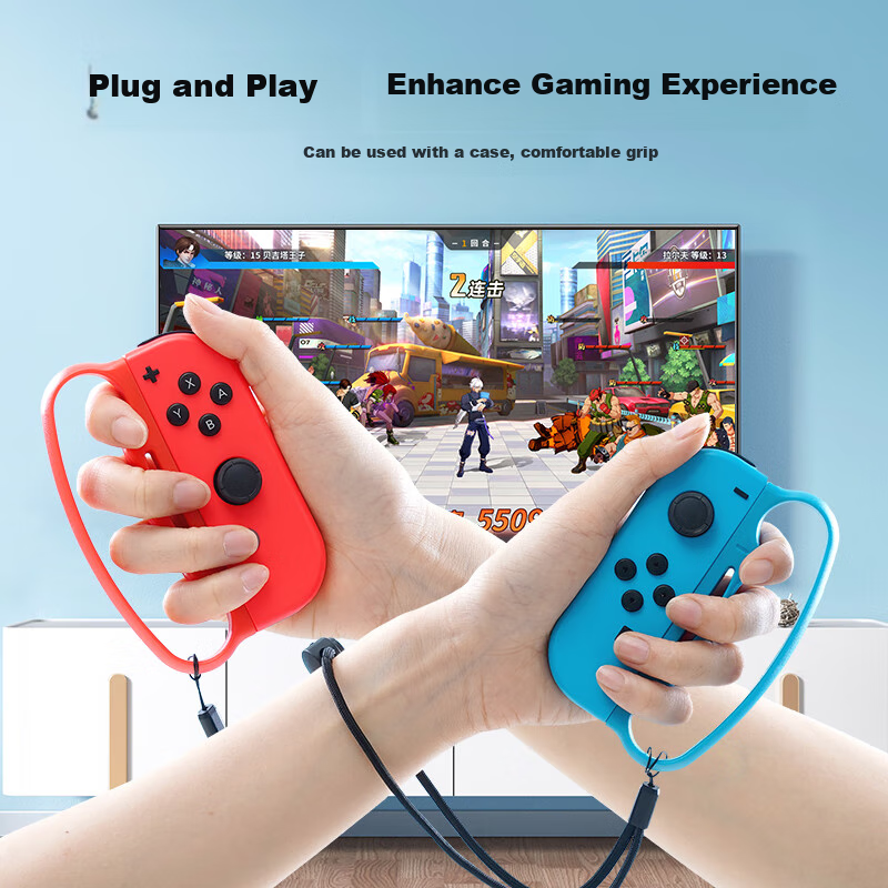Jemdo Fitness Ring Adventure Storage Bag for Switch 2, Ring-Con Body Game Set, NS Fitness Pilates Ring, OLED Exercise Ring with Leg Straps 7