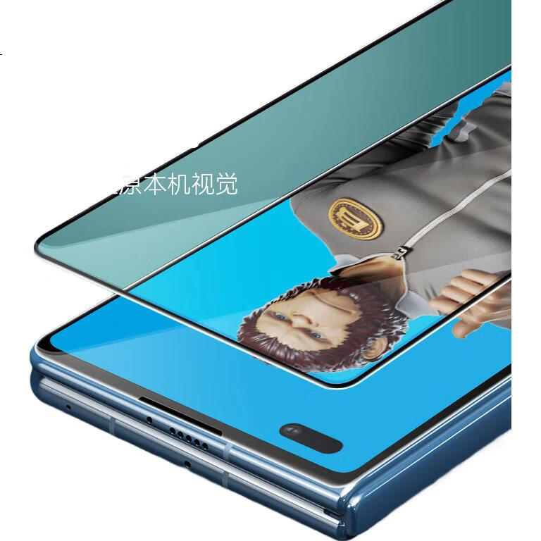 Защитная пленка Lanxingxiansheng для Huawei Mate X2, закаленное стекло, складной внешний экран, антистатическая, высокая четкость, противоударная, защита от отпечатков пальцев