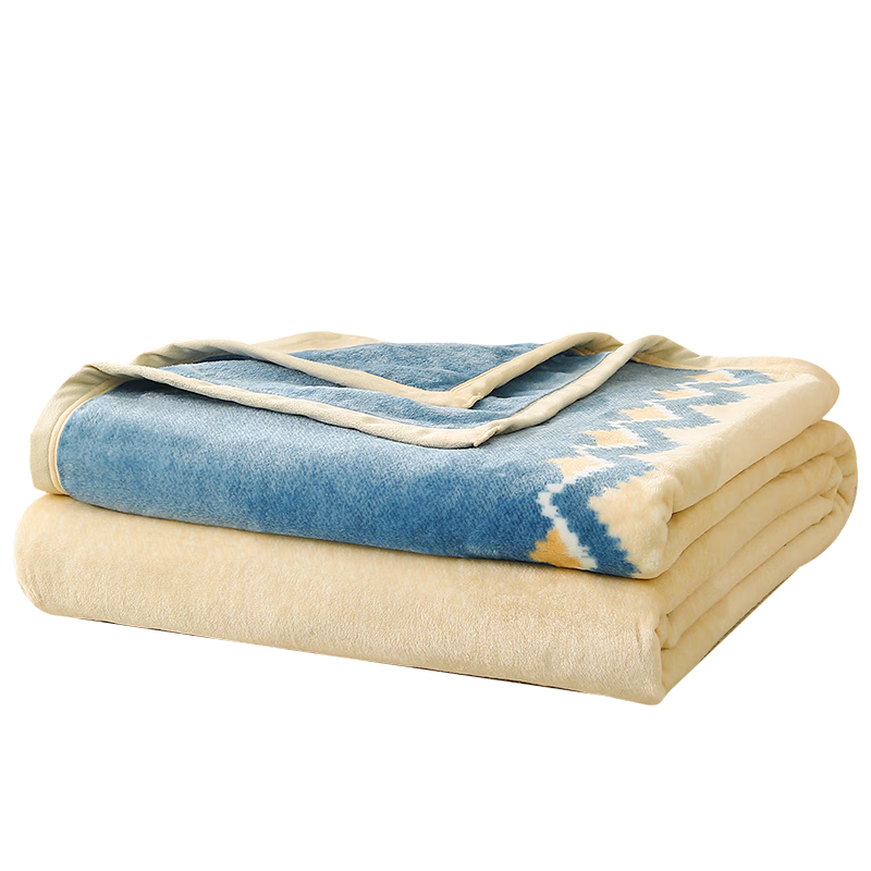Mercury Home Textiles Winter Thickened Plush Flannel Blanket Class A Washable Quilt Approx. 2.94 lbs 200×230cm