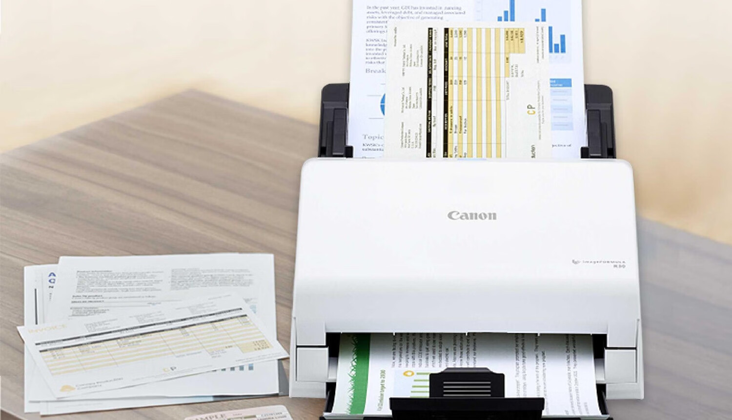 Canon R30 Color Document Sheet-Fed Automatic Continuous Duplex High-Speed Scanner for Batch Scanning of Documents, Contracts And Invoices 4