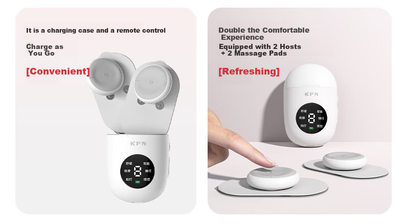 KPN Intelligent Pulse Massager, Muscle Relaxation Electric Stimulating Massage Patch, Full-Body Multifunctional Massager, Sports Relaxation Gift Item 8
