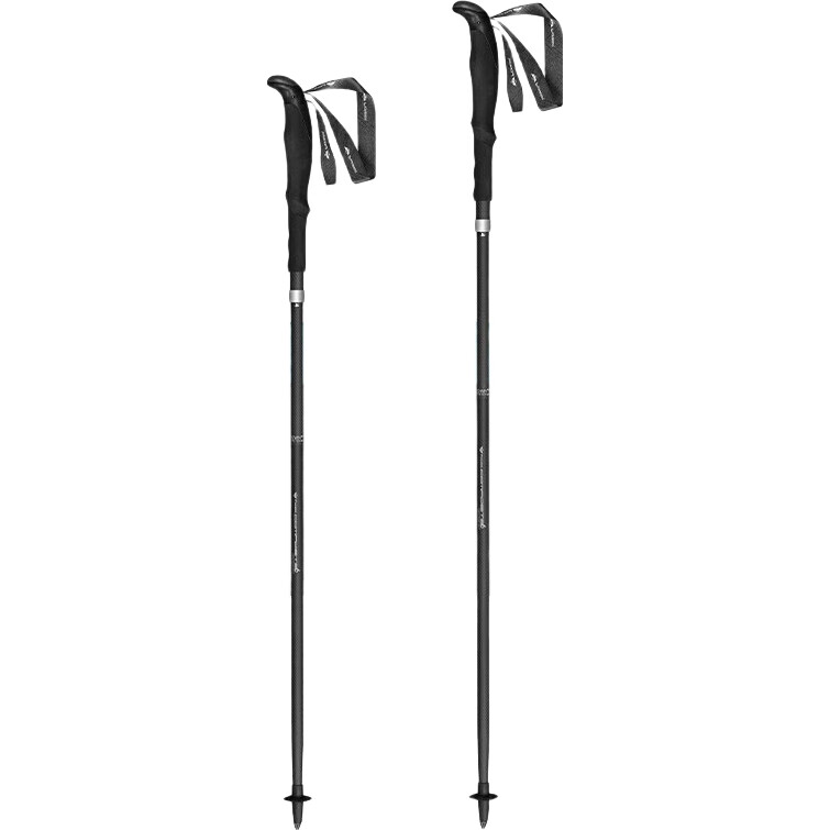 Треккинговые палки Pioneer Peak Elf 6 Series, карбоновые, ультралегкие, складные, 105 см