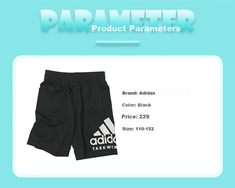 Adidas Children's Short-Sleeve T-Shirt And Shorts Set, White/gold + Black Shorts, Size 140 7