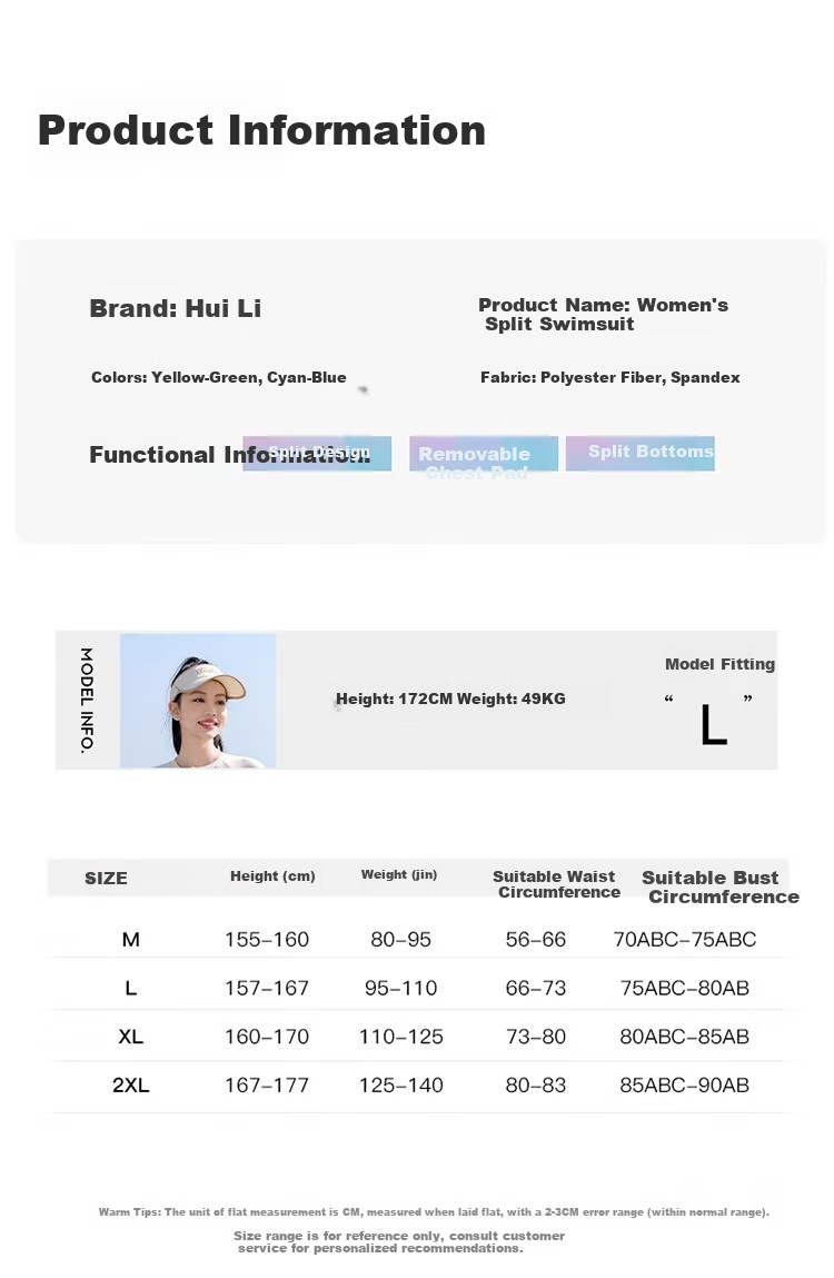 Huili One-Piece Swimsuit Dress for Women, Sexy Tummy Control Slimming Elegant Hot Spring Resort Swimwear 15255H1L Green 2XL 9