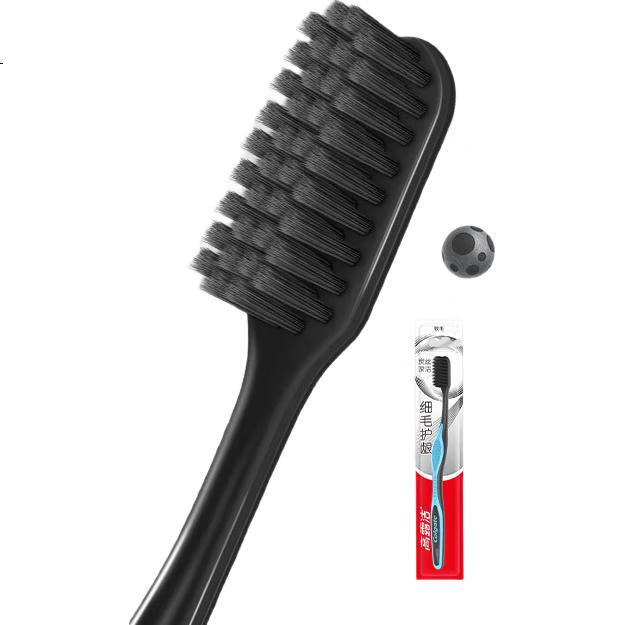 Зубная щетка Colgate Slim Soft Charcoal, 18 шт., случайные цвета, для ухода за деснами, с мягкой щетиной