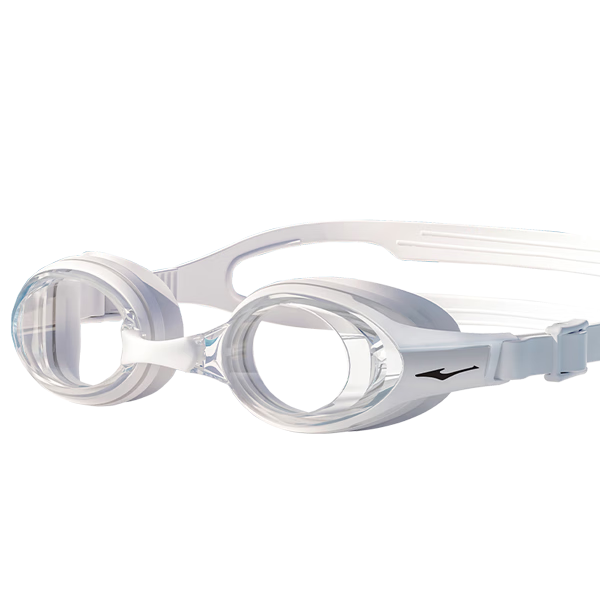 ERKE Swimming Goggles, Waterproof Anti-Fog, High-Definition Myopia Swimming Glasses for Men And Women, Professional Sports Diving Goggles, White, -3.00 Diopters