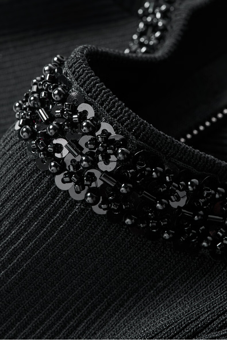 YANYEE Women's Short Sleeve Knitted Cardigan Summer 2025 Thin Slim Fit Commuter Elegant Small Jacket Top Black L 21