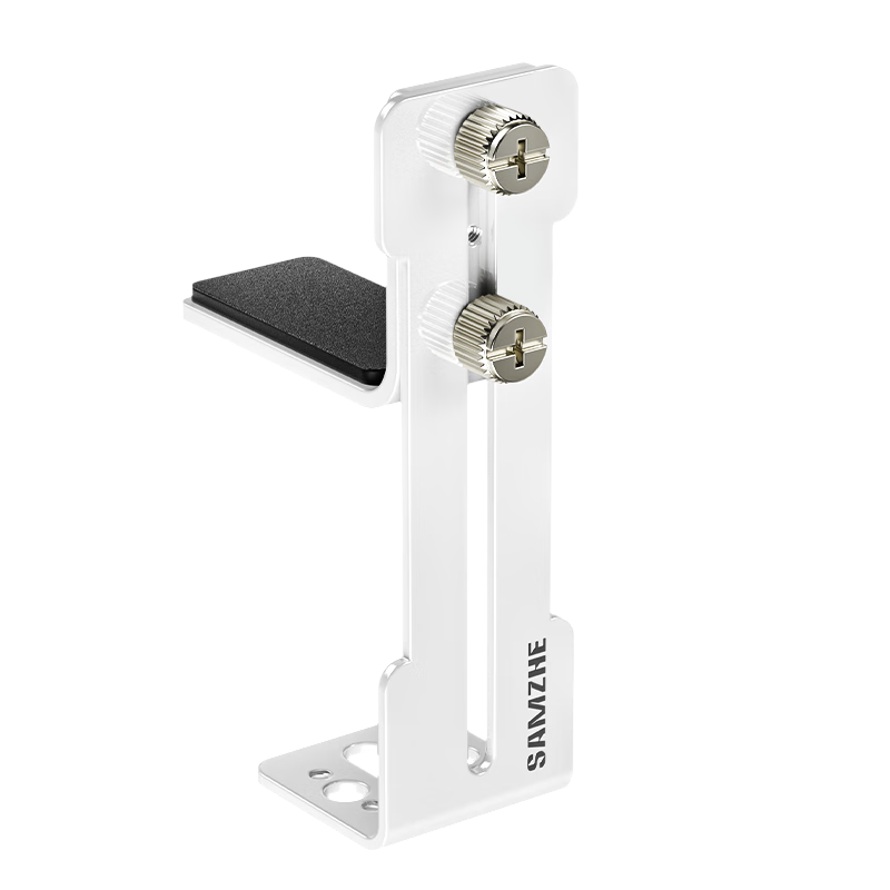 SAMZHE Graphics Card Bracket 50/40 Series Fan Mount Support Frame Seaside View Desktop Computer Case Metal Fixed Bracket Colorful Adjustable Height 6-96mm White SZ-ZJ11