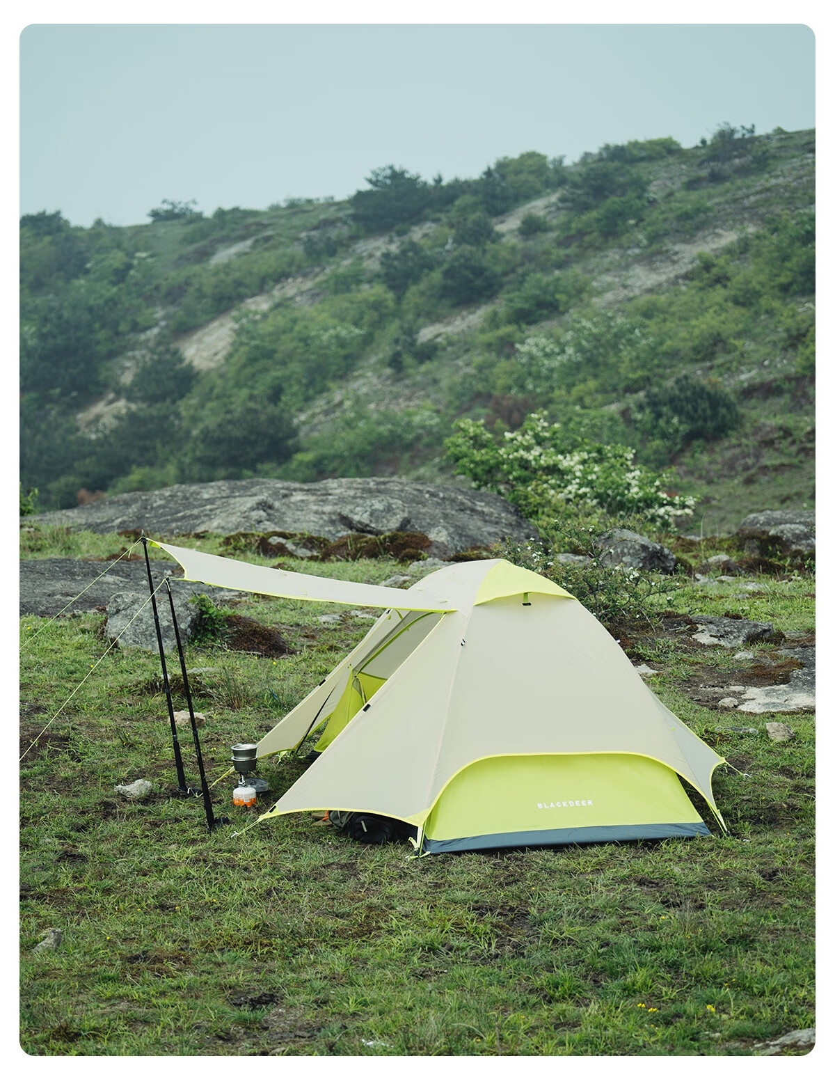 BLACKDEER Outdoor Picnic Mat, Park Barbecue Ground Mat, Camping Ultrasonic Moisture-Proof Mat, Grass Crawling Mat, 200 27