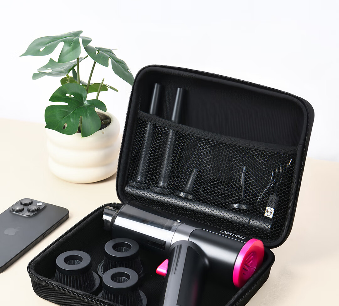 Deli Vacuum Cleaner Storage Bag, Car Vacuum Cleaner Accessory Kit 4