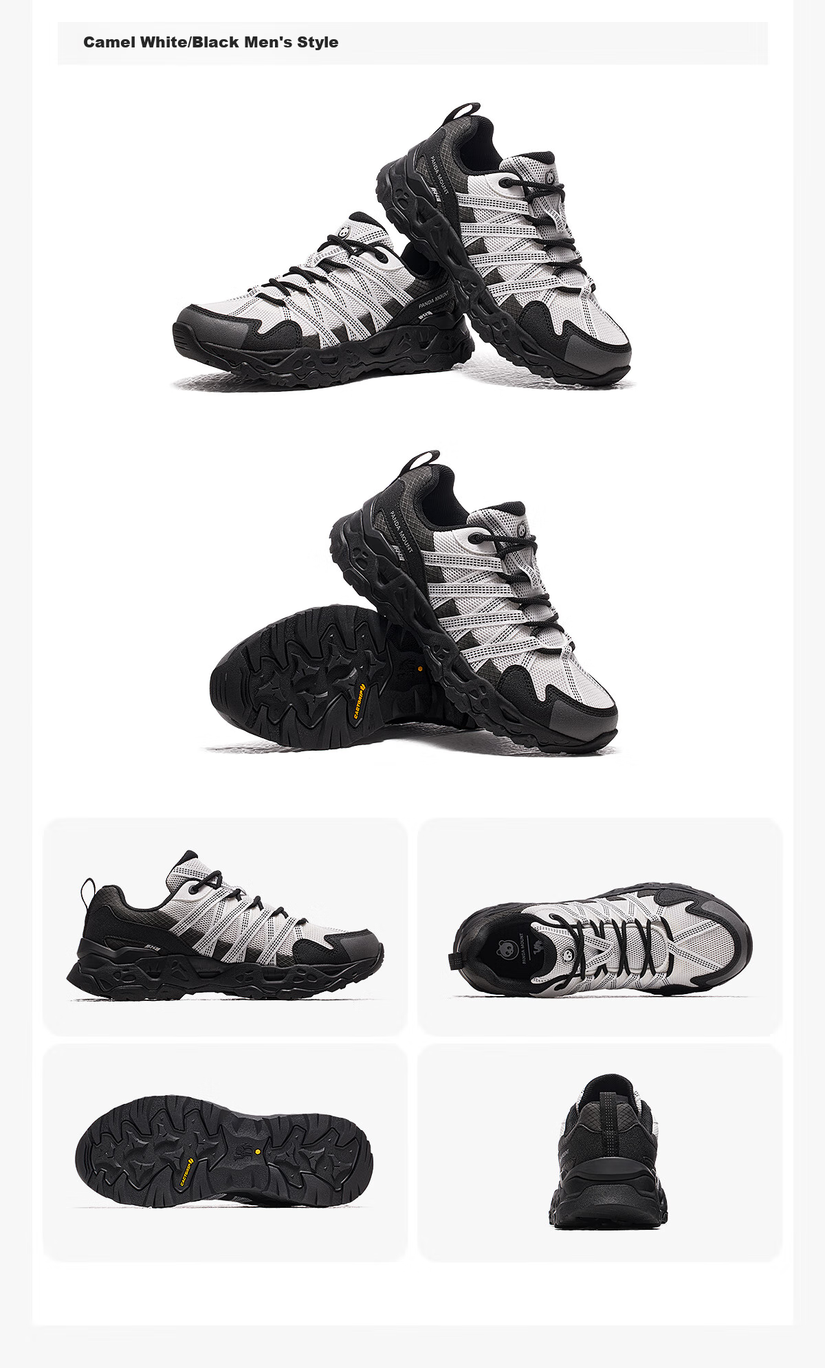 Xiongmao Luotuo Series Women's Hiking Shoes, Spring And Summer, Non-Slip, Wear-Resistant, Lightweight Sports Climbing Shoes, 612X Women's Size 36 13