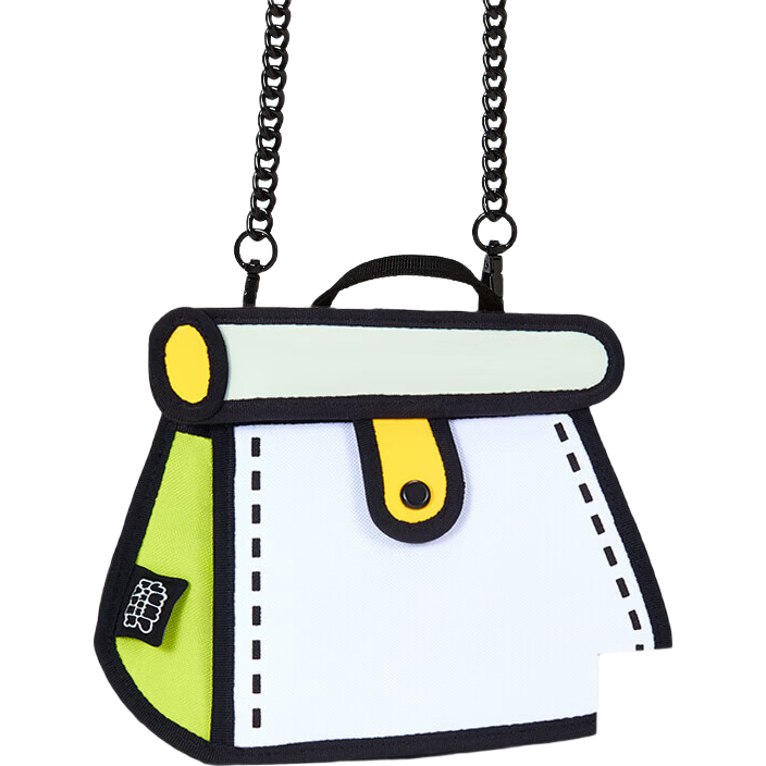 JumpFromPaper Women's Handbag Cake Bag, Anime Manga Crossbody Bag, Shoulder Bag, Birthday Gift, 2026 New Style, Fluorescent Gree