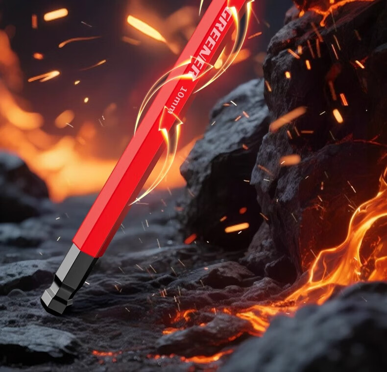 GREENER Hex Key Wrench Set, Hex Screwdriver, Hex Key, Hexagonal Inner Hexagon Rainbow Extended 14
