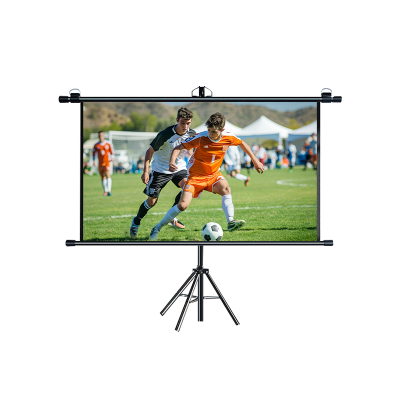 MEISHUO 72-inch 16:9 Gray Fiberglass Projector Screen with Light-Resistant Fabric, Stand and Wall-Mount Dual-Use, Portable for Home and Office, Compatible with XGIMI, JmGO, Xiaomi, Dangbei, Epson, Phi