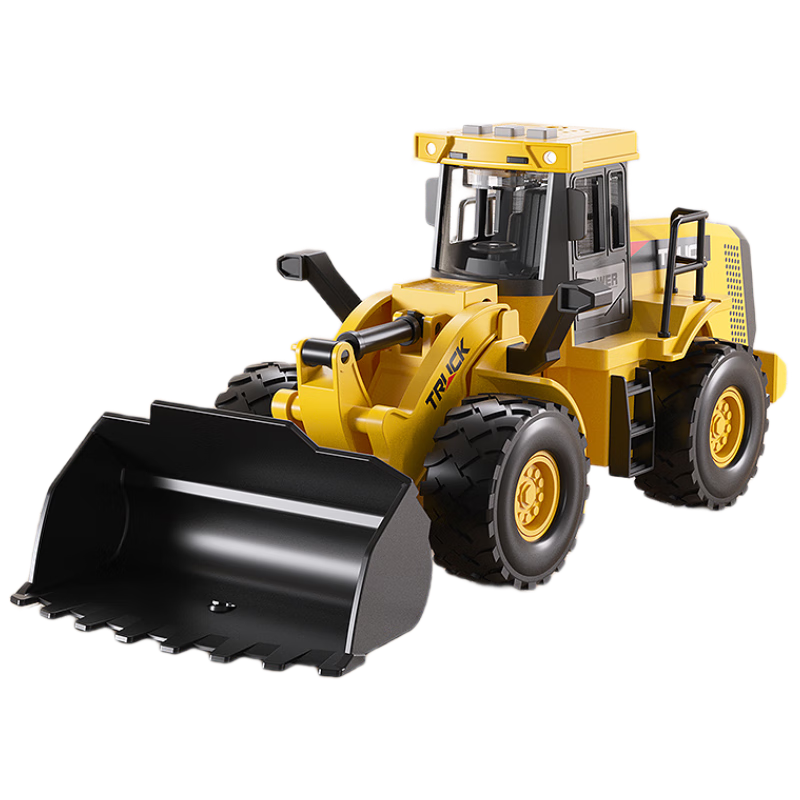 Mabao Twin Children's Day Bulldozer Toy Excavator Large Size 3-6 Years Old Engineering Vehicle for Boys Road Roller Digging Machine