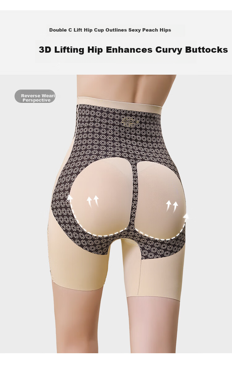 Ordifen 26 New High-Waisted Tummy Control And Butt-Lifting Shaping Pants for Women, Seamless Waist-Cinching Anti-Chafing Shorts XT4301 6