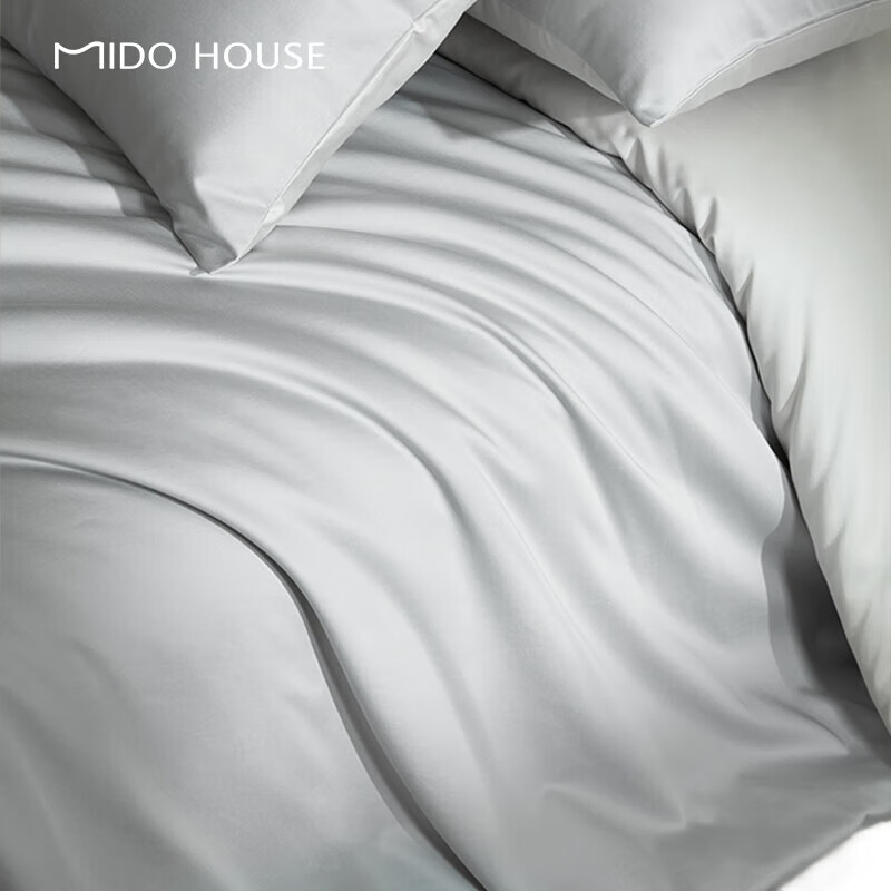 Комплект постельного белья MIDO HOUSE Mingdu, 60 нитей, чистого хлопка, размер 220x240 см, сумеречный серый