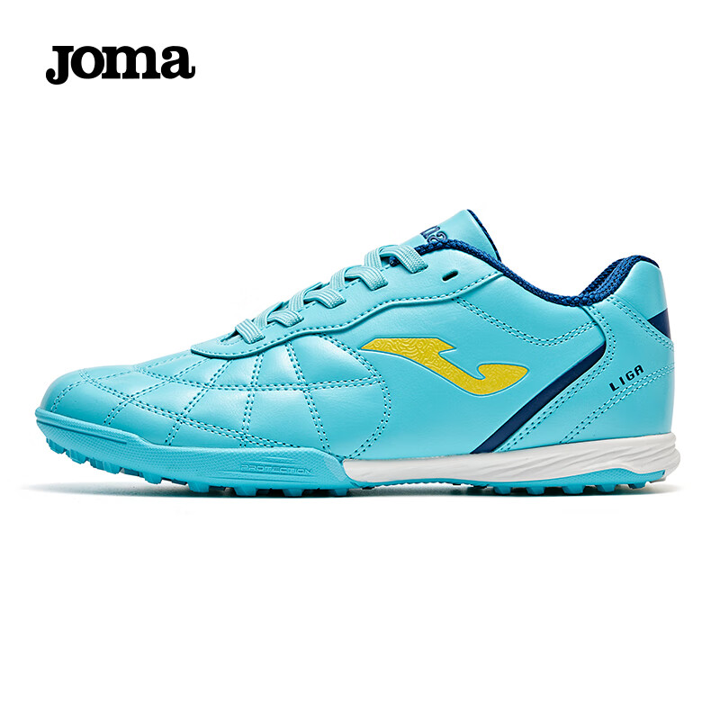 JOMA Kids Soccer Shoes TF Turf Studs 2025 New Youth Football Training Shoes Blue Size 39