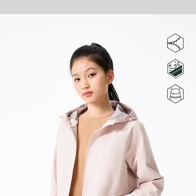 361° Women's Jacket, Autumn And Winter, Triple Protection, Fleece-Lined, Sports Casual Windproof Jacket, Clothing 662544603-2 14