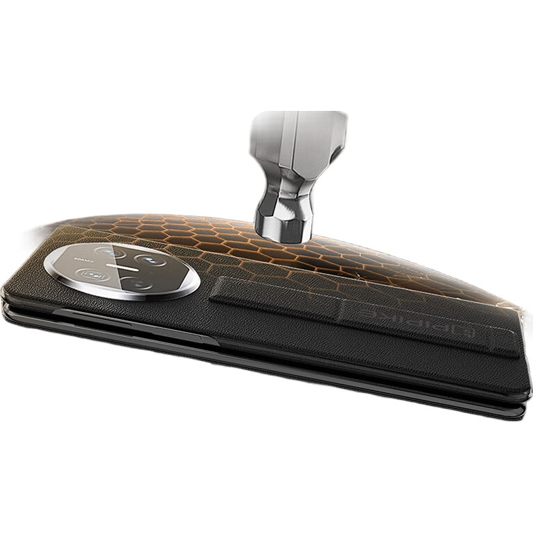 Чехол-книжка Pipiqiao для Huawei Mate X5, кожаный, с защитой от падения, ультратонкий, с окном Smart View, цвет "Phantom Purple"