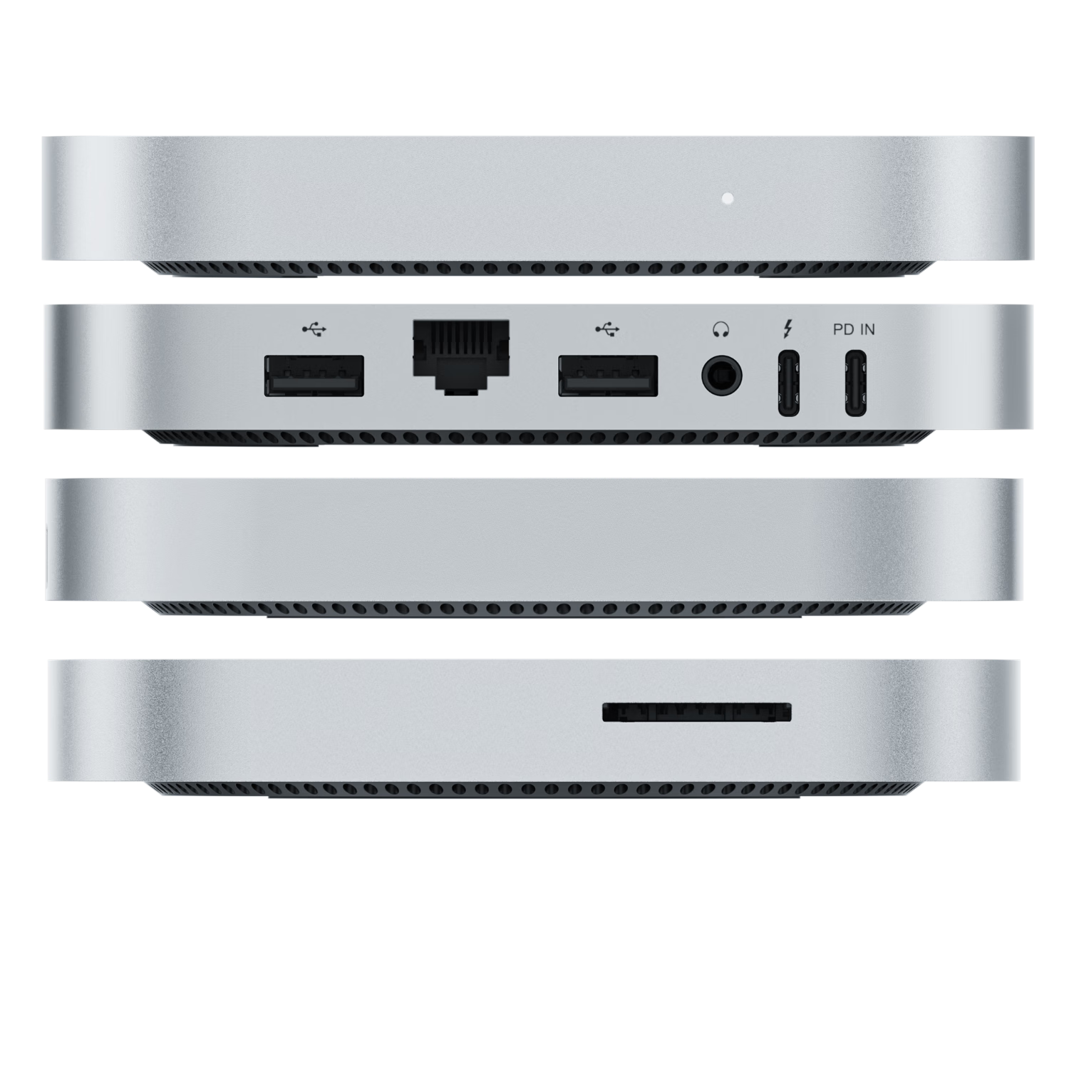 Lingke Mate Mini Speed Edition Docking Station Mac Mini High-Speed 80Gbps Expansion Dock Base Hard Drive Enclosure 16TB Storage Expansion Ultra-Fast Read/Write Beyond Original Hard Drive