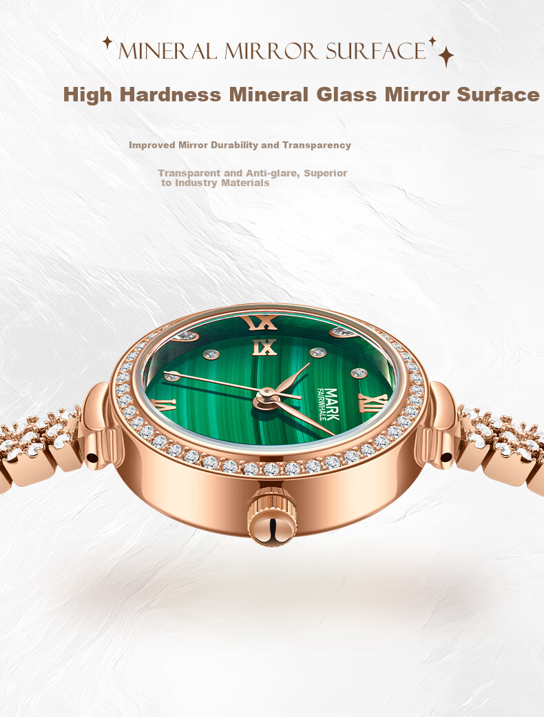 MARK FAIRWHALE Women's Watch, Top Ten Famous Watches, Small Dial, Chinese Brand Light Luxury Wristwatch, Birthday Gift for Girlfriend 6