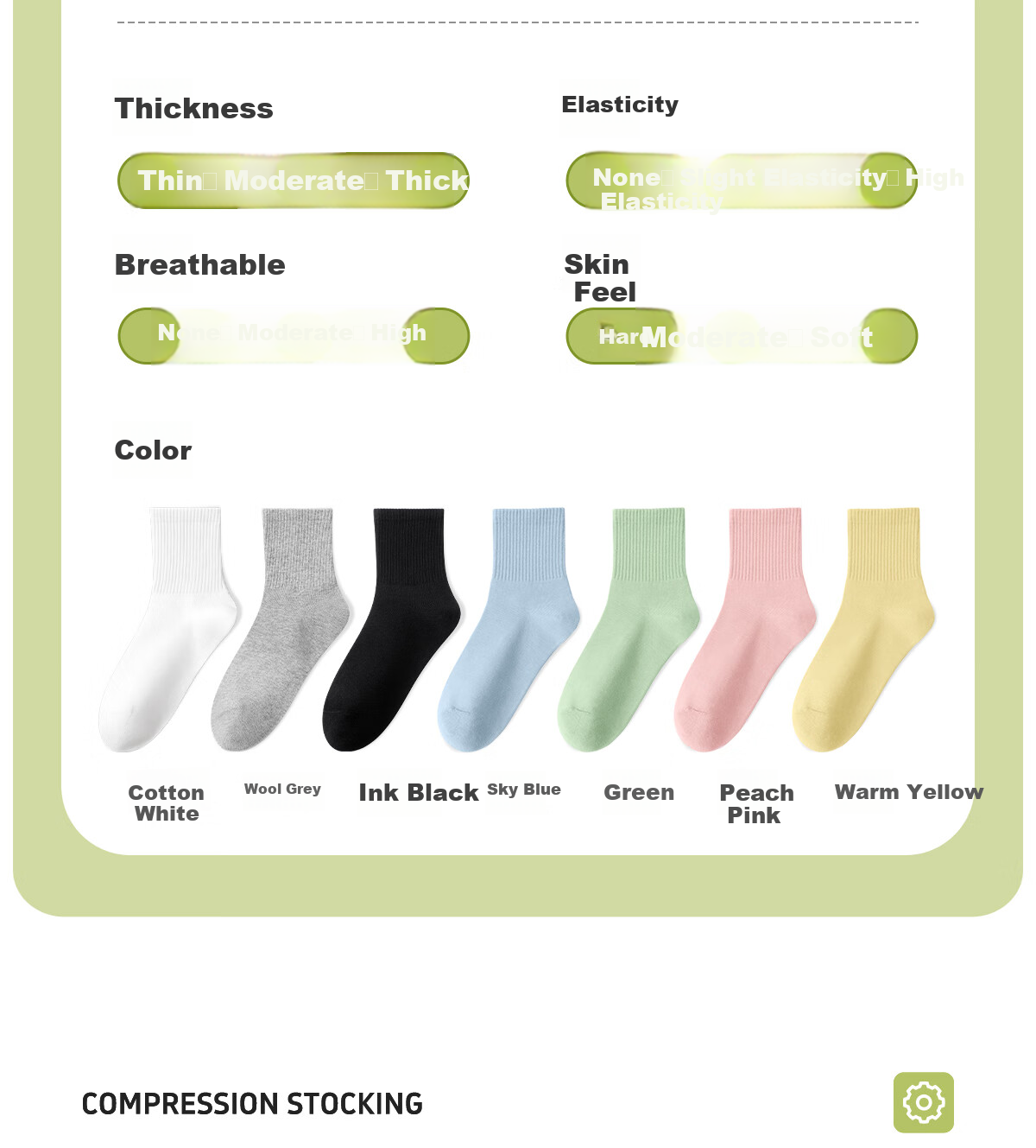 BADIGAO Disposable Socks Unisex Daily Throw Winter Thickened Travel Mid-Calf Wash-Free Odor-Resistant 15