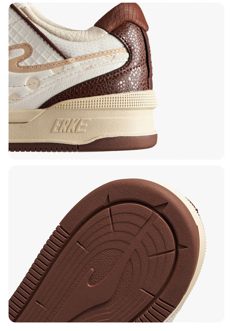 ERKE Men's Skateboard Shoes, Summer New Style Breathable Versatile Casual Shoes Comfortable Sneakers | Wushuang 3.0 - Waffle 18