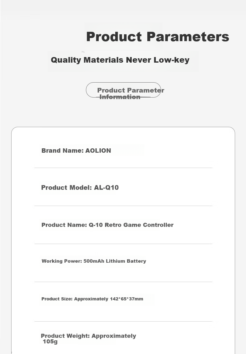 Aolion N35 Gaming Controller Capacitive Joystick PC Steam Switch 2 Pro NS Handheld Android iOS iPad Tablet Wireless Bluetooth Gamepad 4