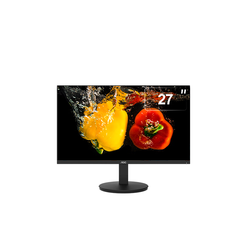 AOC Monitor, 27-Inch IPS Computer Display, Office Study Eye Protection Low Blue Light, 300nit, Desktop Expansion Laptop Extension Screen 27E11H