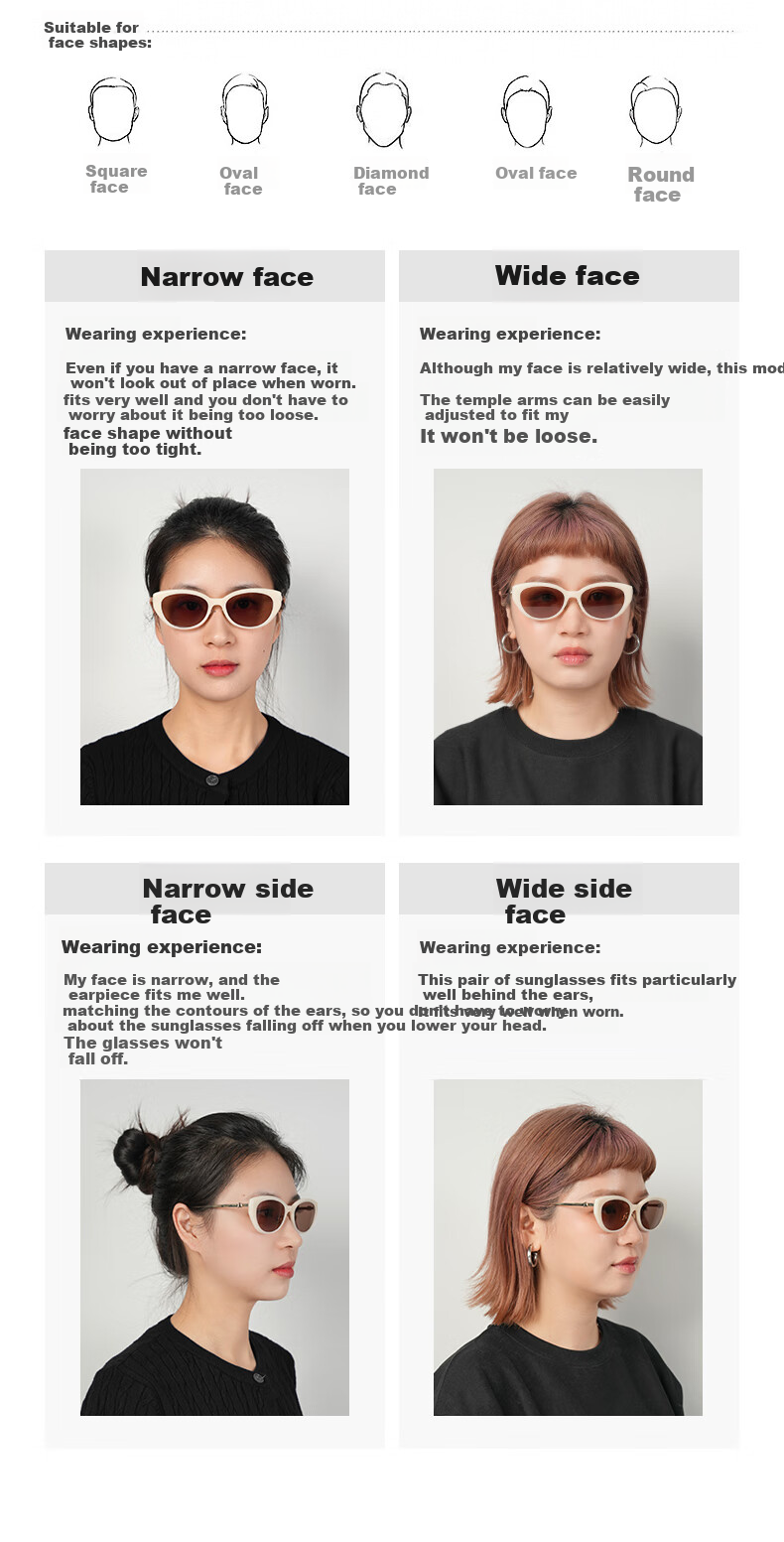 BOLON Sunglasses, Yang Zi's Style Oval Cat-Eye Sunglasses for Men And Women, Driving Sunglasses BL5097A92 10