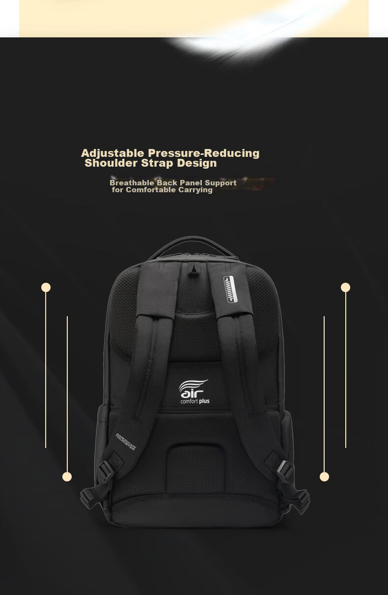 AMERICAN TOURISTER Men's Backpack, Stylish Laptop Bag with Large Capacity, 16-Inch Backpack, NE2 Black 7