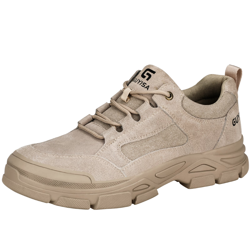 JUNBU Safety Shoes for Men with Steel Toe Cap, Anti-Smashing, Puncture-Resistant, Lightweight, Comfortable, Wear-Resistant, Protective Work Functional Shoes 0273 Size 44