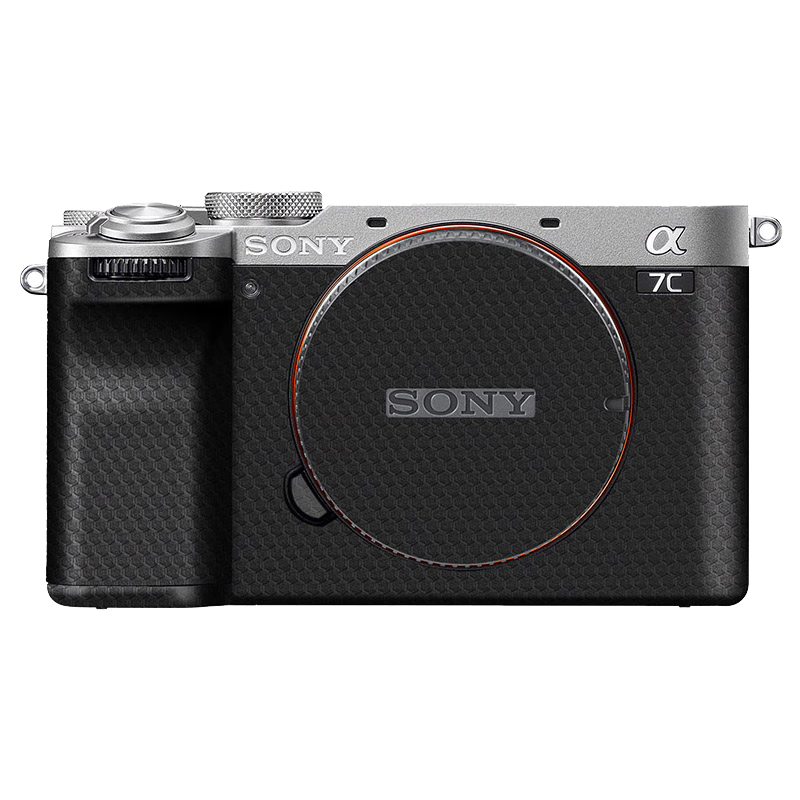 JJC [Imported 3M Material] Transparent Top Protective Film Skin Sticker Accessory for Sony A7C2 A7CII A7C Second Generation A7CR Camera