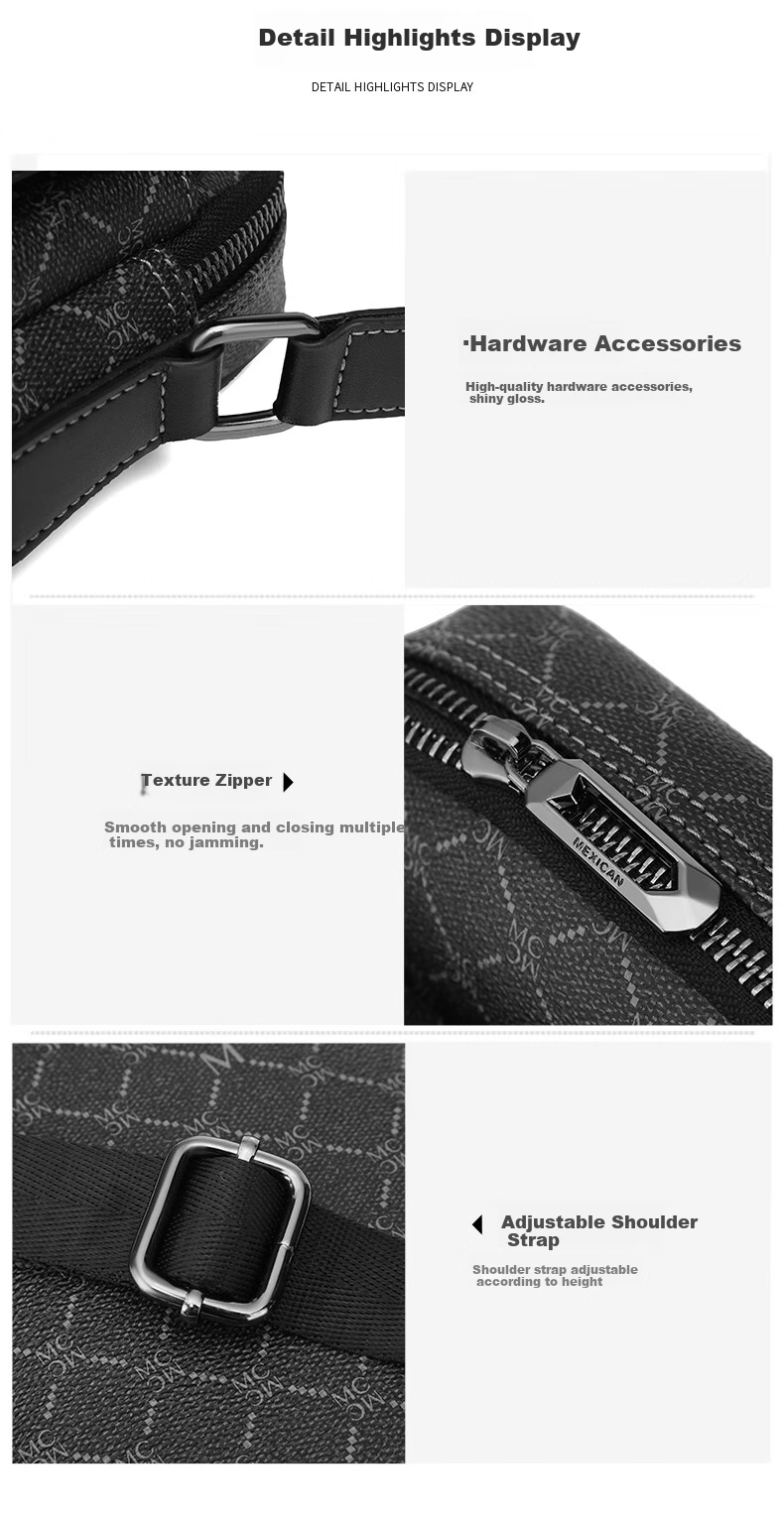 MEXICAN Printed Crossbody Bag, Shoulder Bag for Men, Casual Backpack, Phone Pouch, Small Messenger Bag, Birthday Gift for Boys 9