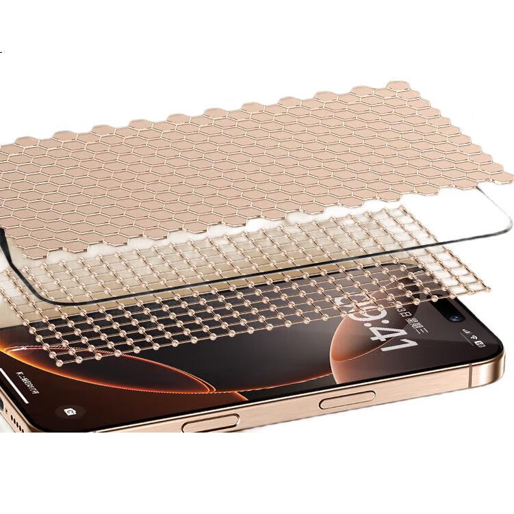 Защитное стекло Benks AR Ultra-Clear для Apple iPhone 16 Pro Max, противобликовое, полноэкранное, HD, антиотпечатки