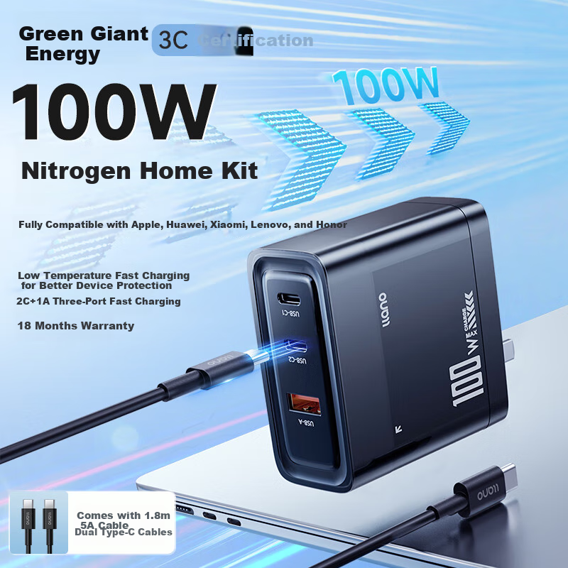 Зарядное устройство GaN 100W
