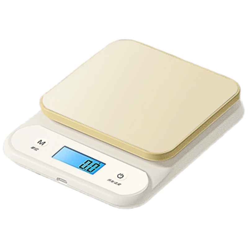 JD Jingzao Electronic Kitchen Scale High Precision Food Scale Vegetable Salad Fat Reduction Baking Scale 5kg with Battery