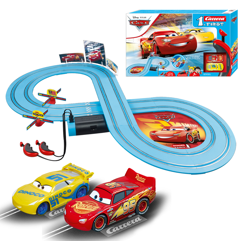 Carrera Track Racing Car First Series Children's Toy, Competitive Remote Control Car, Toy Car, Lightning McQuee